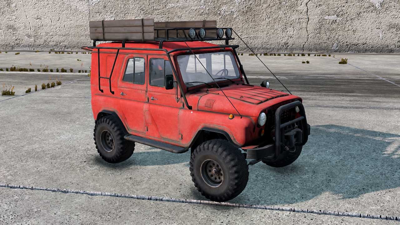 UAZ 469 offroad