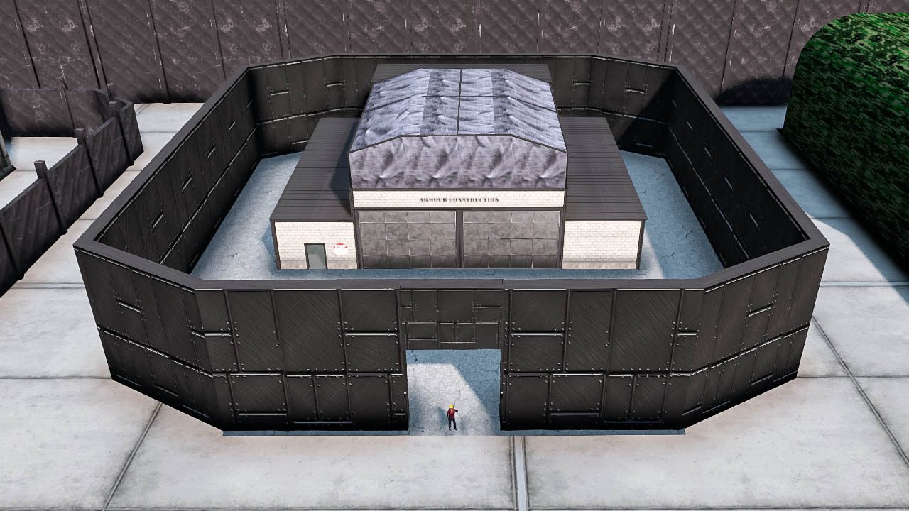 Base com muro 02